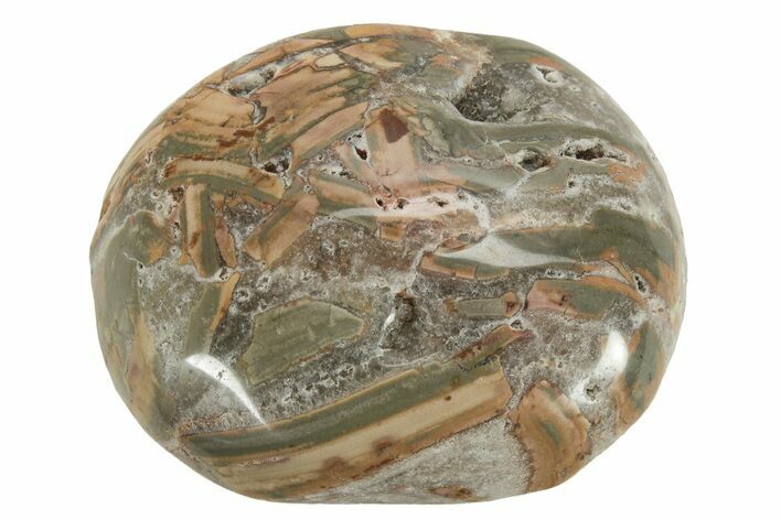 Polished Ibis Jasper Palm Stone - Madagascar #181584